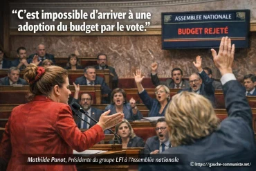 Mathilde panot : l'impossibilité d'une adoption du budget par le vote en 2026