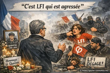 Mort de quentin : jean-luc mélenchon affirme que c'est lfi qui est agressée