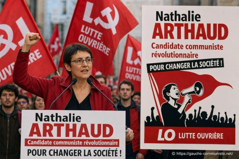 Présidentielle 2027 : Nathalie Arthaud sera candidate communiste révolutionnaire