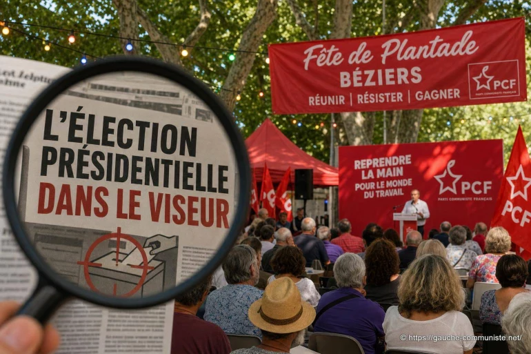 L’élection présidentielle dans le viseur à la fête de Plantade de Béziers