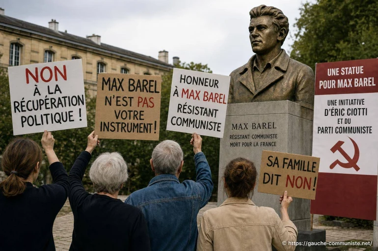 La famille du résistant communiste Max Barel s’oppose à la statue voulue par Éric Ciotti et le PCF