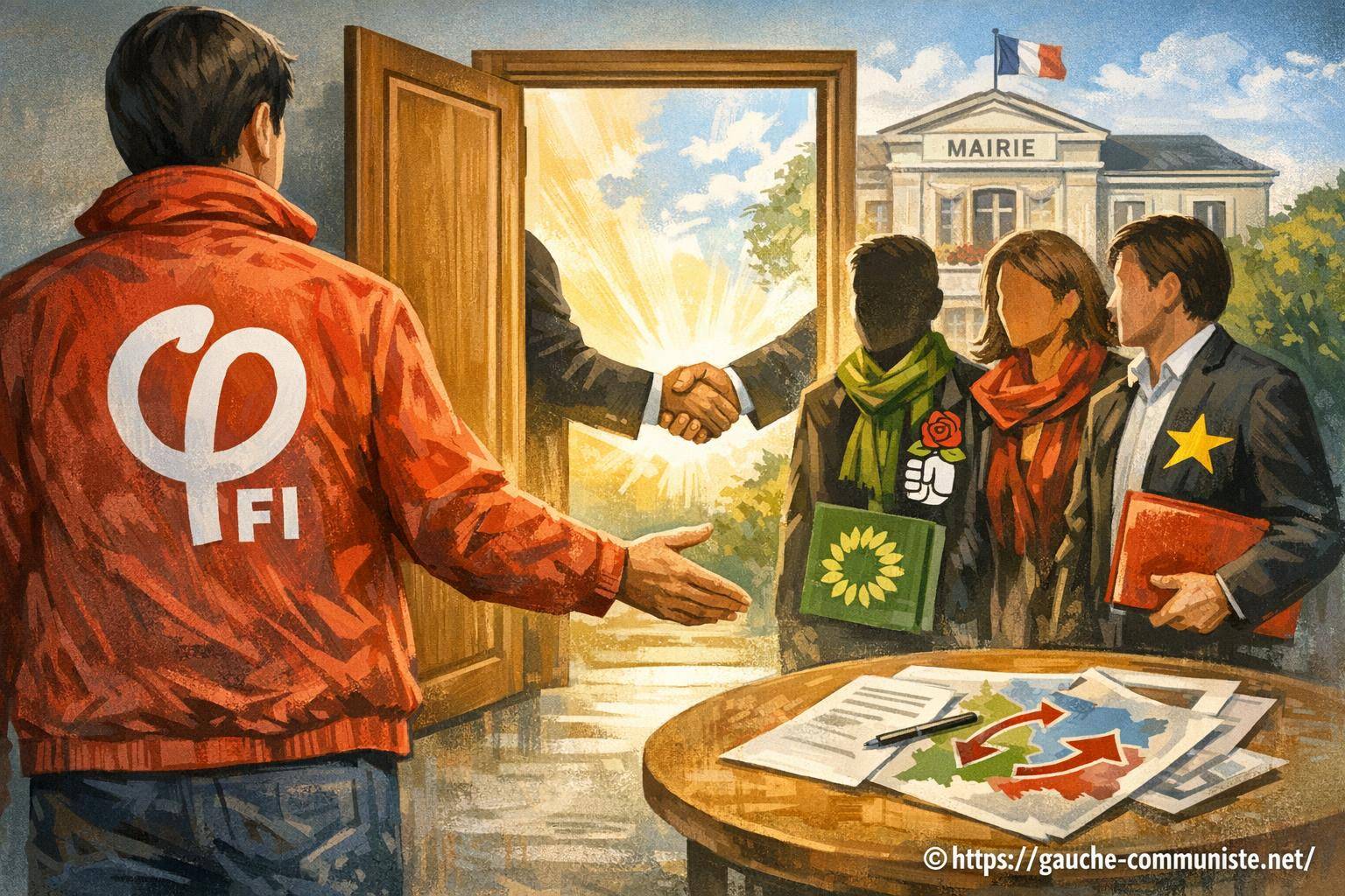 La france insoumise reste ouverte à des accords avec la gauche au second tour des municipales 2026